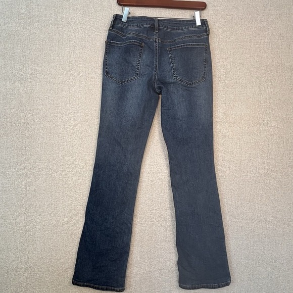 So Womens Jeans Size 9/27 Low Rise Bootcut Medium Wash Denim Blue Stretch Casual - Picture 2 of 10